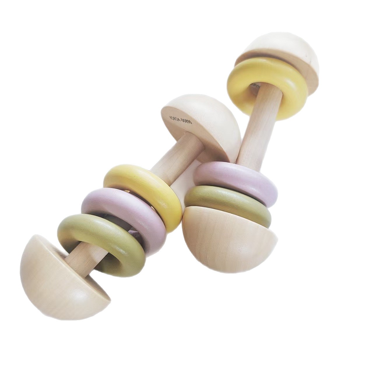 Wooden Toy Musical Instrument Baby Rattle Instrument Early Education Puzzle Soothing Infant and Toddler Grasping Training Toy