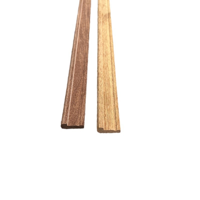 Solid wood line source wholesale modeling photo frame line manufacturers directly supply teak hook line Sapri photo frame line wood