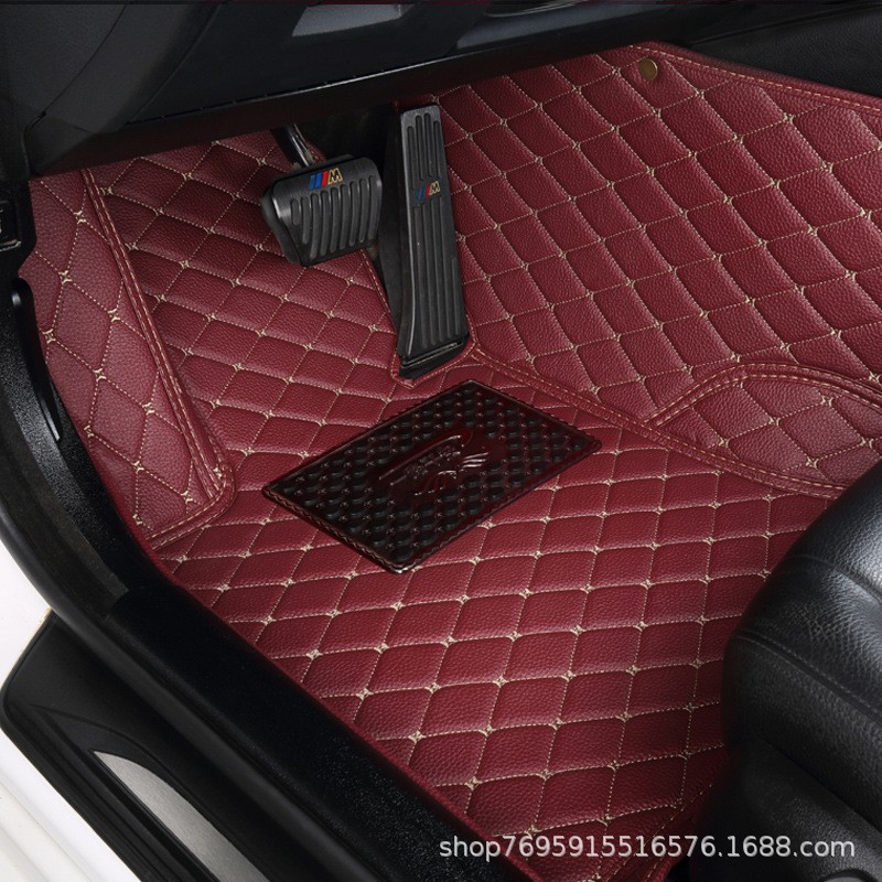 Cross-Border Export Suitable for Seat Dacia Opel Gmc Car Floor Mats Xunis Carpet Double-Layer Floor Mats