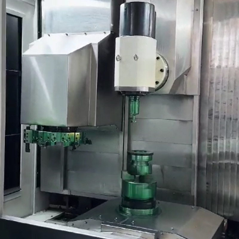 Foshan Machine Tool Vertical Five-Axis Turning and Milling Composite Cnc Lathe with Turret Turning Swing Head and Turning and Milling Center