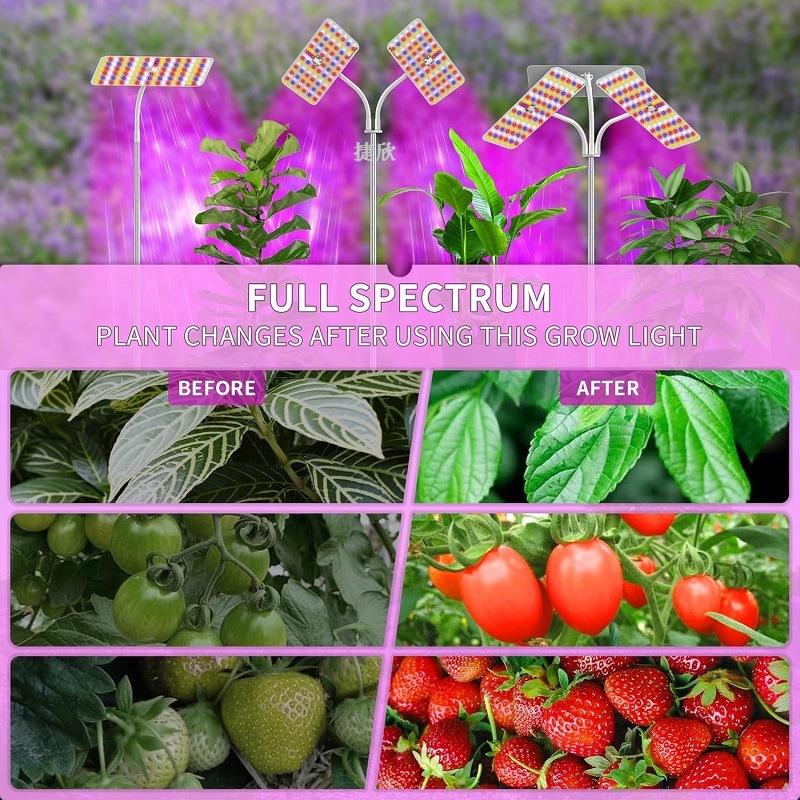 Led Plant Lamp Growth Fill Light Full Spectrum Red and Blue Succulent Green Plant Flower Seedling Indoor Greenhouse Planting Factory