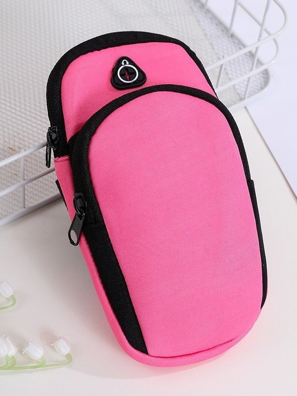 Cross-border Men's and Women's Outdoor Marathon Mobile Phone Arm Bag Portable Sports Bag Waterproof Running Gym Bag Mobile Phone Storage Bag