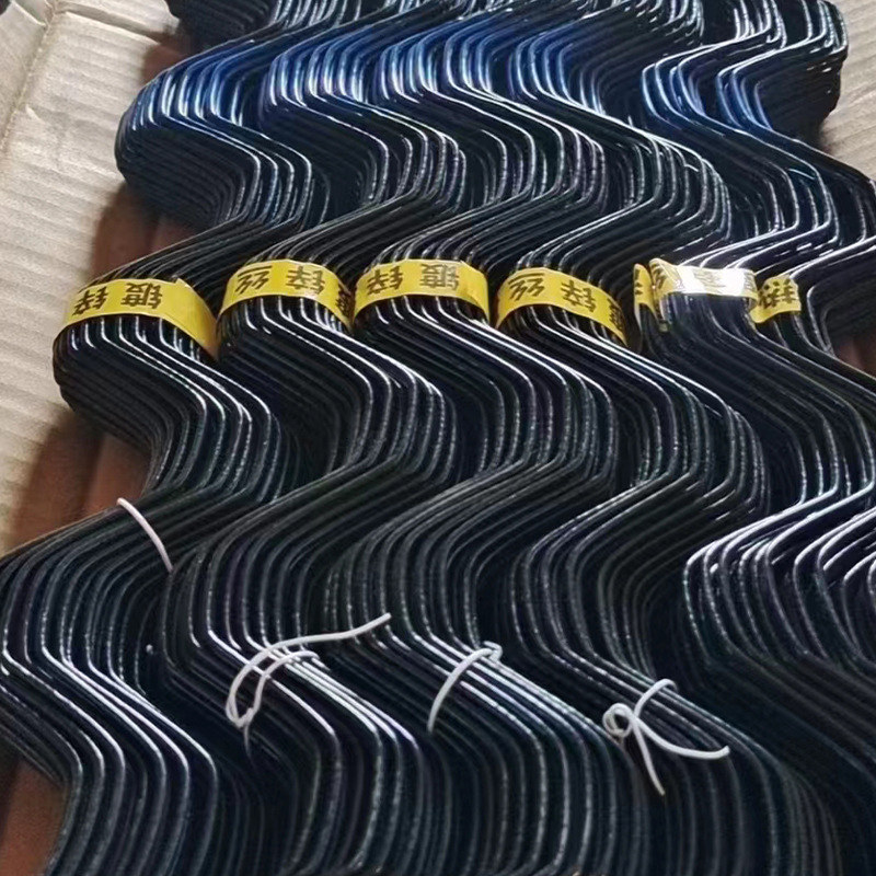 Manufacturer Customized Greenhouse Accessories Thickened Film Solid Film Spring Wrapped Plastic Cassette Pressure Top Spring Clip Dipped Plastic Cassette Spring