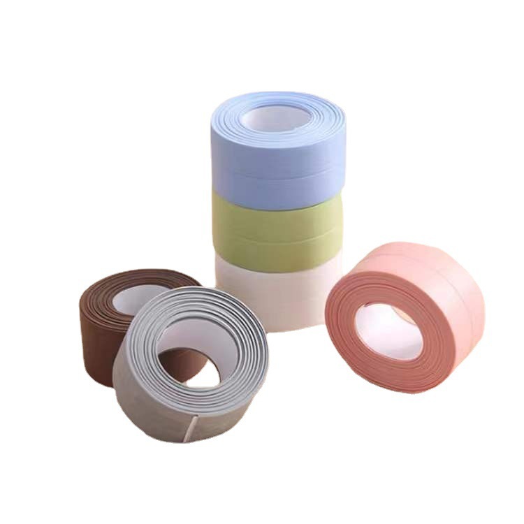 Kitchen waterproof anti-fouling tape kitchen gap PVC sealing strip sink toilet joint corner seam wholesale