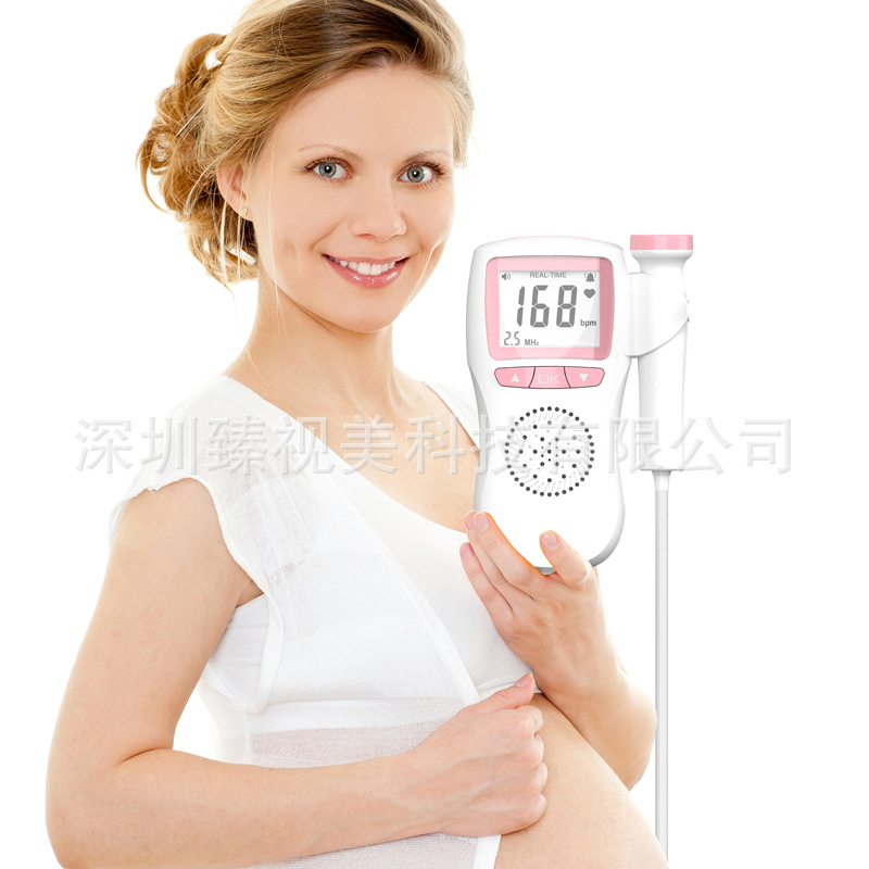 Английская версия без Bluetooth, медицинский монитор сердцебиения плода, ультразвуковой стетоскоп, допплер для плода, тихий умный монитор