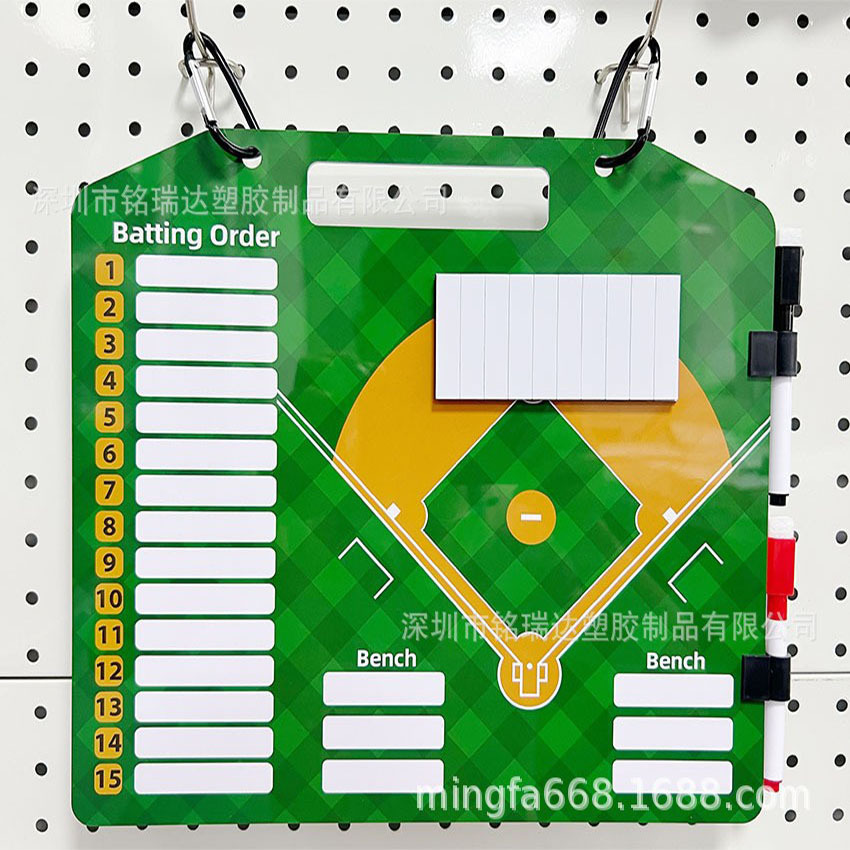 Manufacturer in stock baseball tactical board coach Board basketball football tactical board erasable demo command tactical board