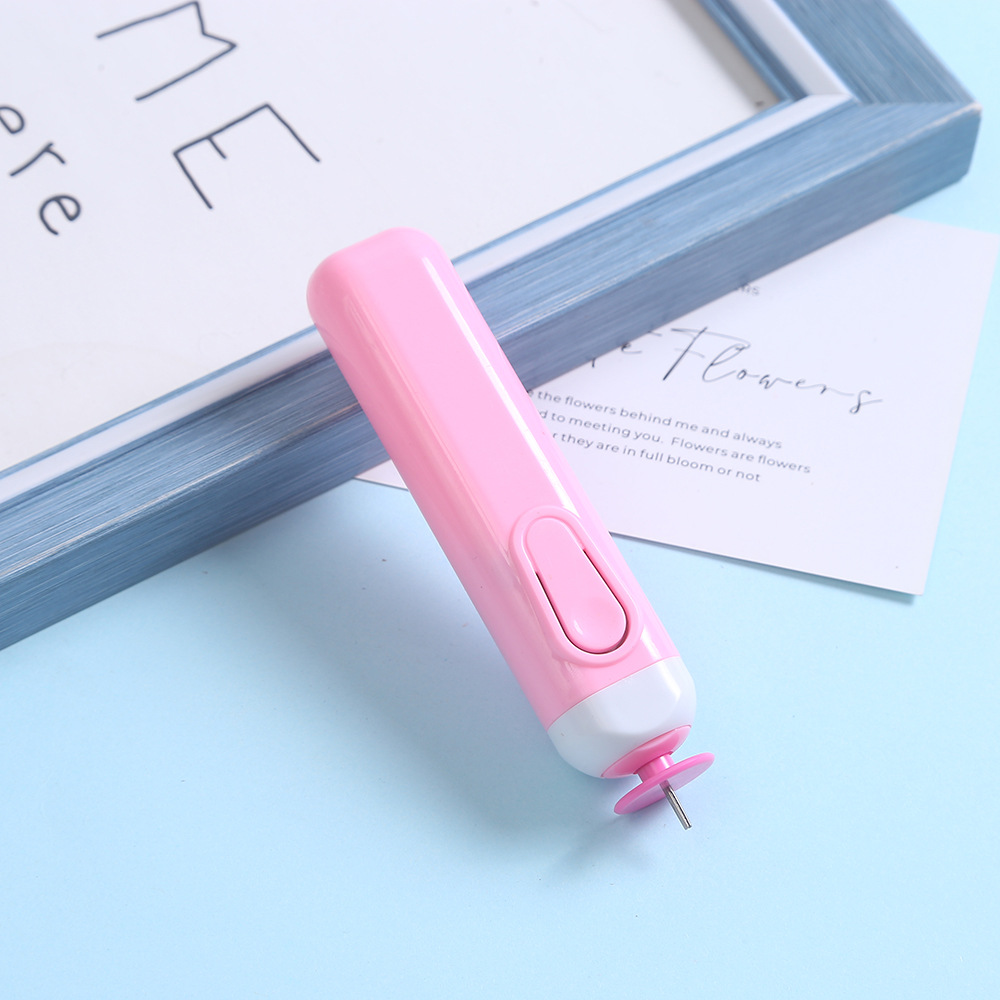 Electric Paper Quilling Pen, Automatic Paper Rolling Tool, Hand-Made Paper Quilling and Split Rolling Paper, Electric Paper Pen