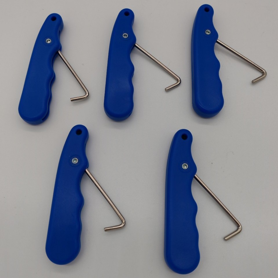 Stainless Steel Folding Ice Skate Lace Tightener, Ice Hockey Skate Tightener, Skating Tool