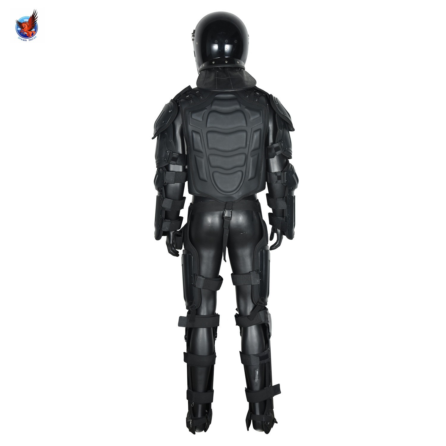 Mengma Produces Factory Direct Sales Black Anti-Fire Retardant Protective Clothing Riot Control Clothing Law Enforcement Duty Suit