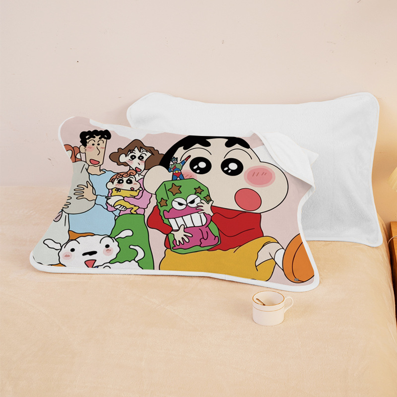 Подушка для новорожденных из флиса, двусторонняя