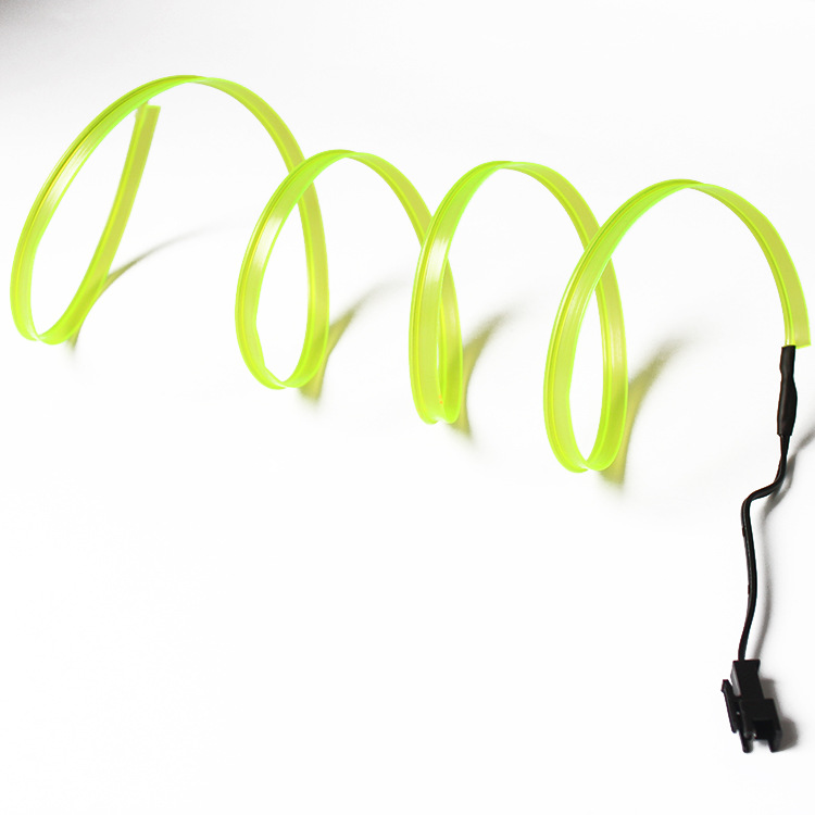 El Cold Light Strip Edge Luminous Strip 1- 5m Strip Atmosphere Light Led Flat Strip Car Atmosphere Colored Light El Cold Light Strip
