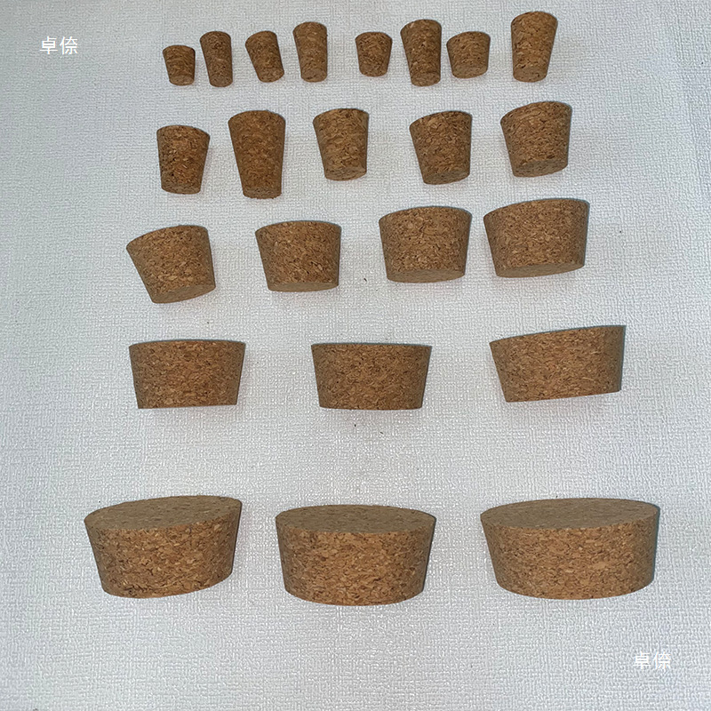 Cork Bottle Cork Household Wine Cork Cork Sealing Specifications Large Mouth Bottle Cork Glass Bottle Wine Par Sealing