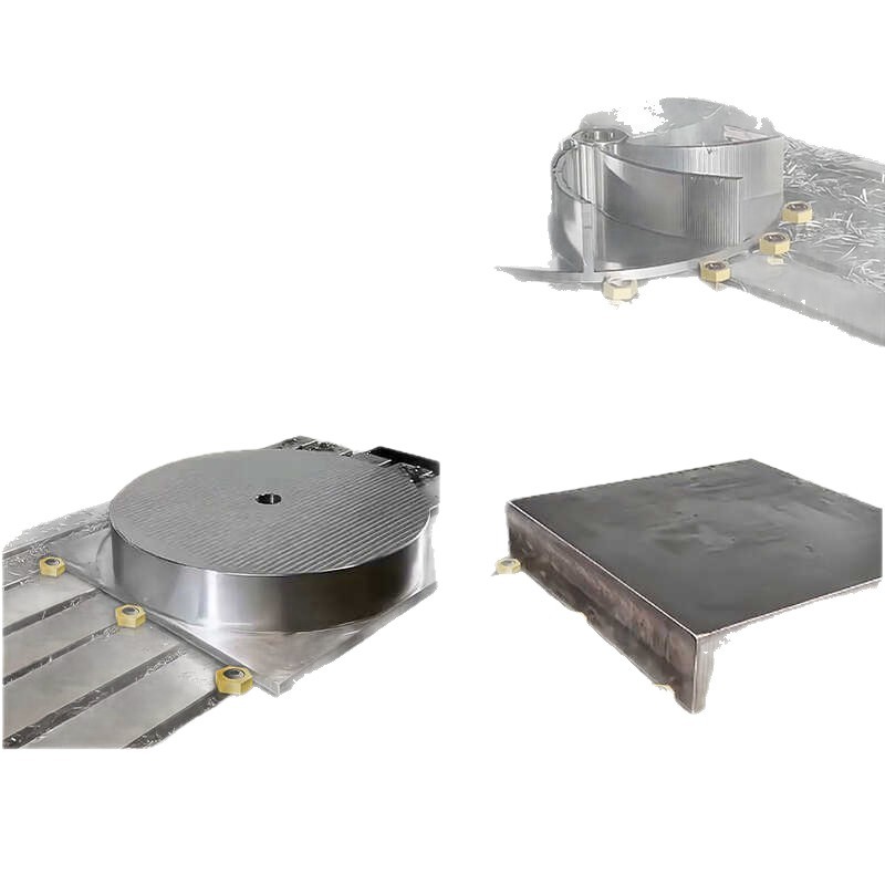 Six-sided double eccentric fixture cam lock fixed unequal adjustable side top CNC machining center tooling fixture