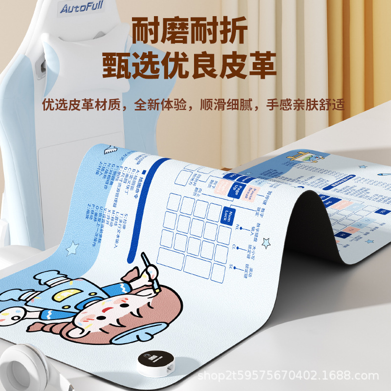 Heating mouse pad heating warm table mat winter student homework warm hand table mat office desktop heating pad manufacturer