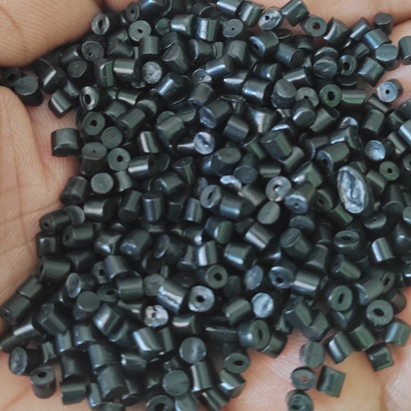 Black Pom Plus Teflon 10% Granules Pom/Ptfe Polytetrafluoroethylene Modified Plastic