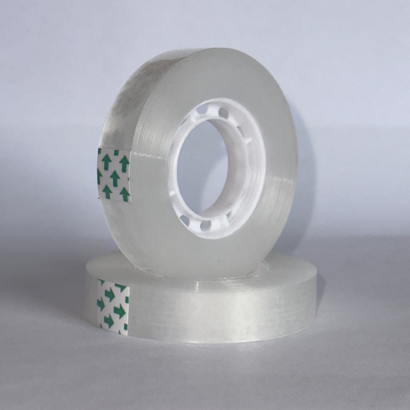 Transparent stationery small tape floral tape student office tape width 1.0/1.2/1.5/1.8 whole Box Wholesale
