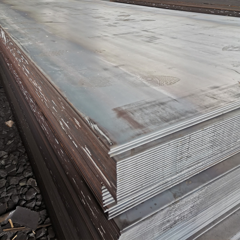 Guangdong supply medium-thick iron plate hot-rolled steel plate processing construction site hot-rolled general plate can be fixed to size to add steel plate