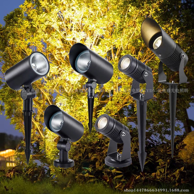 Водонепроницаемые уличные прожекторы, светильники для деревьев, ландшафтное освещение для сада