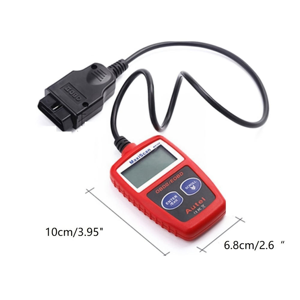 Ms309Carcodereader Car Code Reader Obd2 Diagnostic Instrument Fault Light Car Tool Smart Instrument