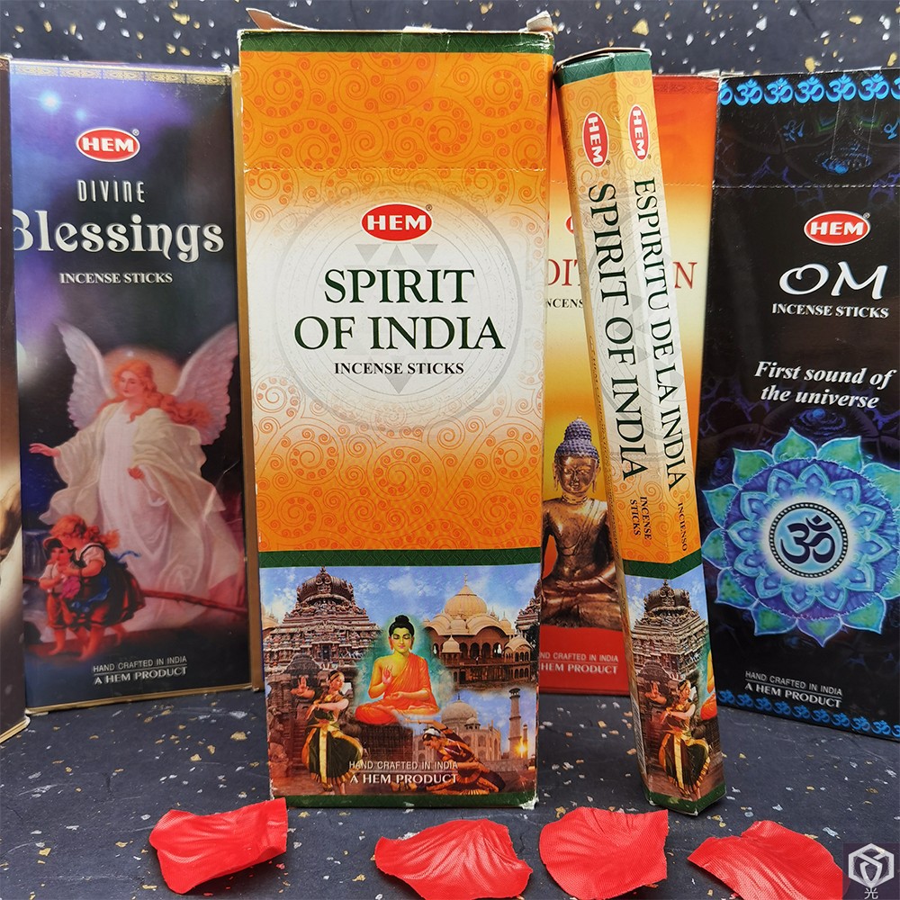 Incense Imported from India, Aromatherapy Moon Yoga Meditation Incense, Purifying the Air, Soothing the Spirit, Home Office