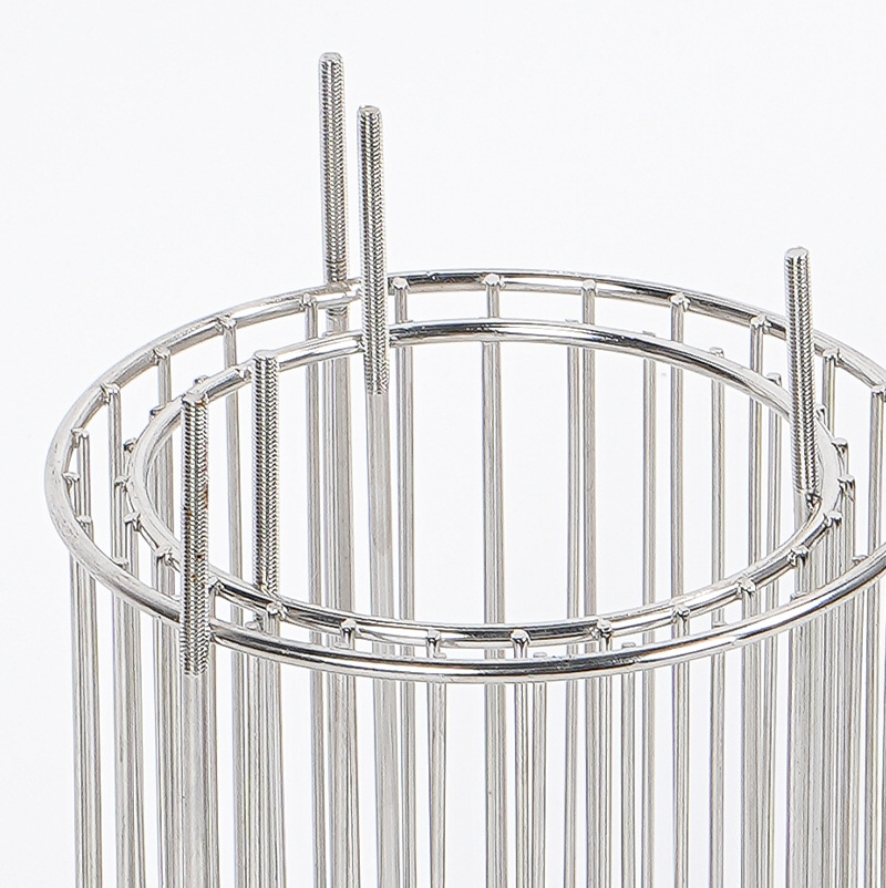 Agricultural Mosquito-Killing Lamp Grid Stainless Steel Outdoor Courtyard Insecticidal Lamp High-Voltage Grid Double-Layer Cylindrical Mosquito-Killing Lamp Accessories