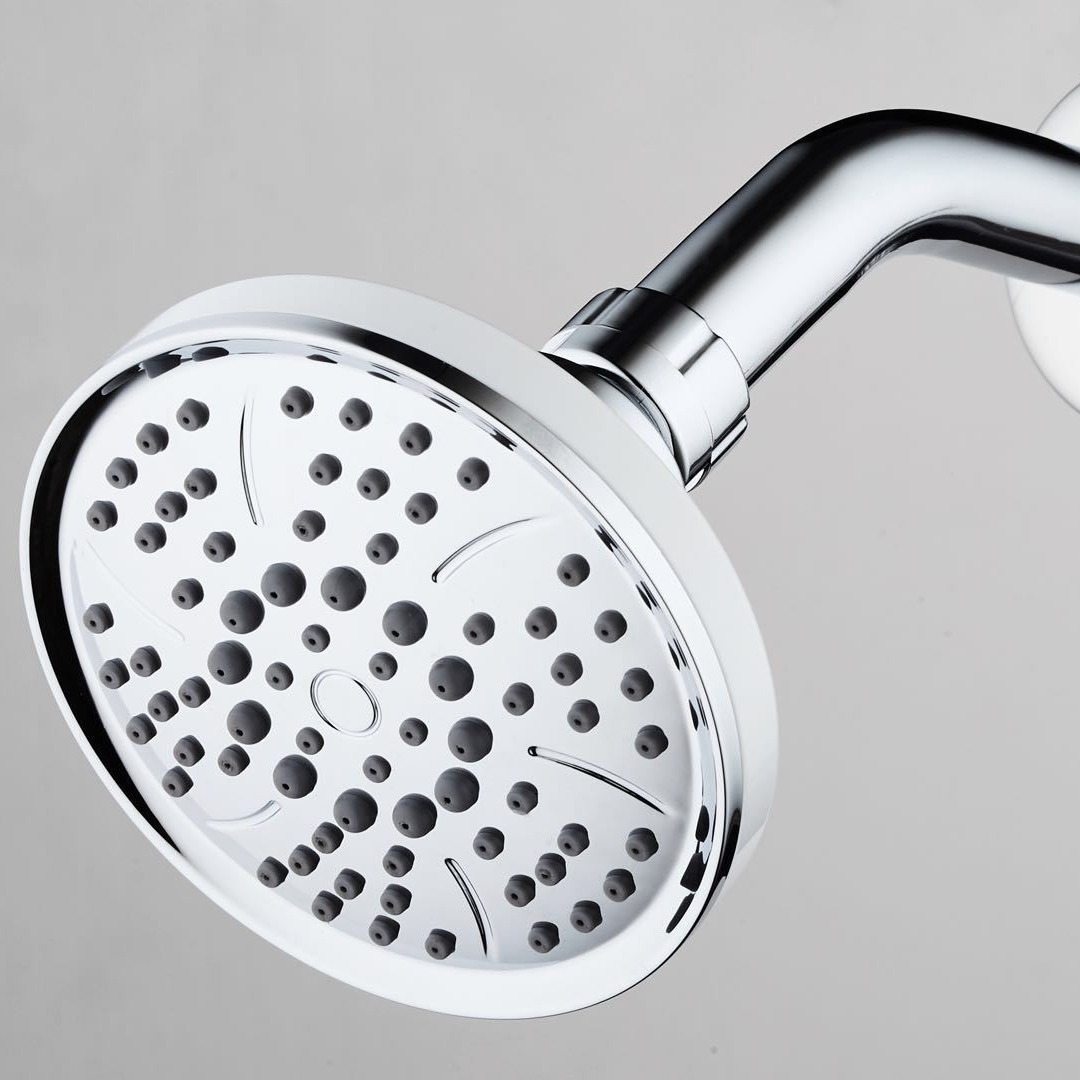 New Material Small Spray Nozzle Plastic ABS Bathroom Shower Shower Set Accessories 5inch Single Function Small Top Spray