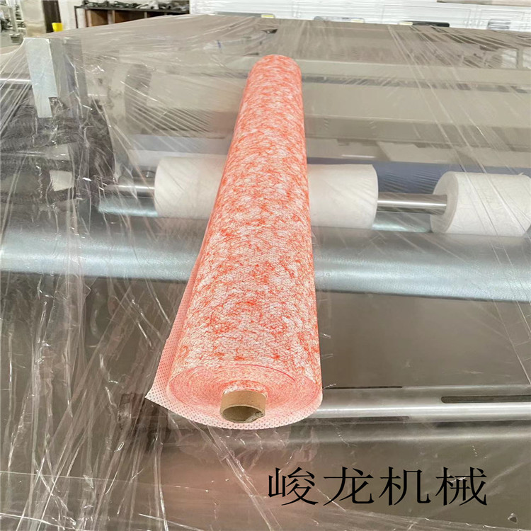 1800 type wet and dry steel mesh paper rewinder equipment can set the door size non-woven fabric slitting