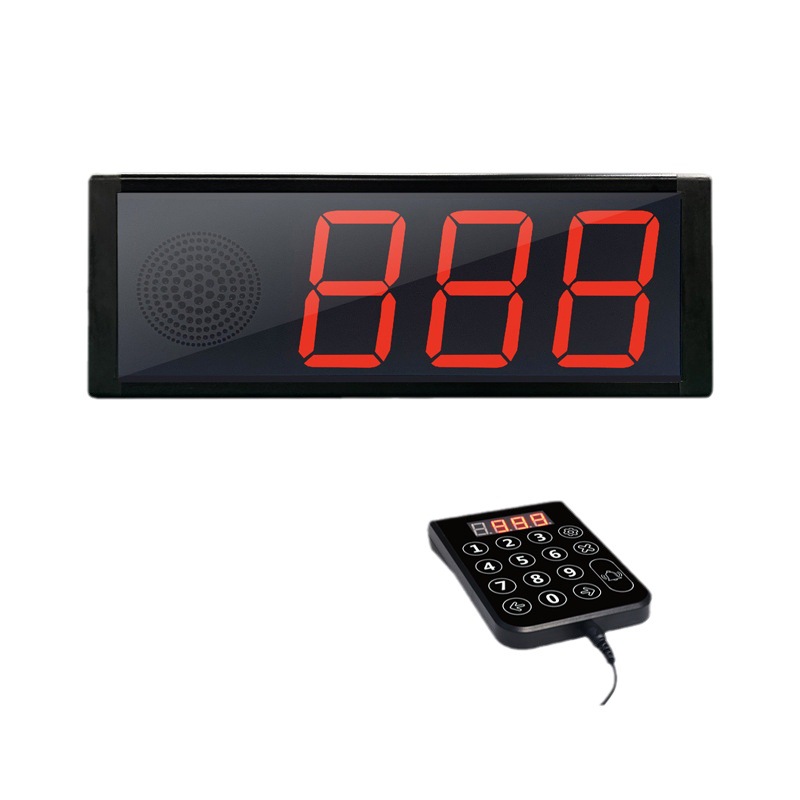 Caller Packer Wireless Pager Queuing Number Newspaper Commercial Large Volume Voice Announcer Caller