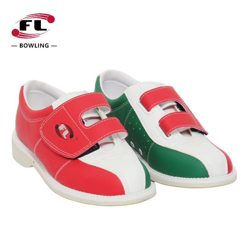 Chuangsheng Manufacturer Spot Direct Sales Bowling Shoes Public Shoes Rental Shoes Unisex Velcro Model Six Colors Selection