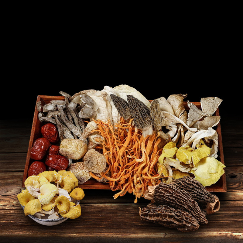 Yunnan colorful mushroom soup package mushroom package wholesale soup package Morel Mushroom Mushroom Mushroom mushroom package Support Delivery