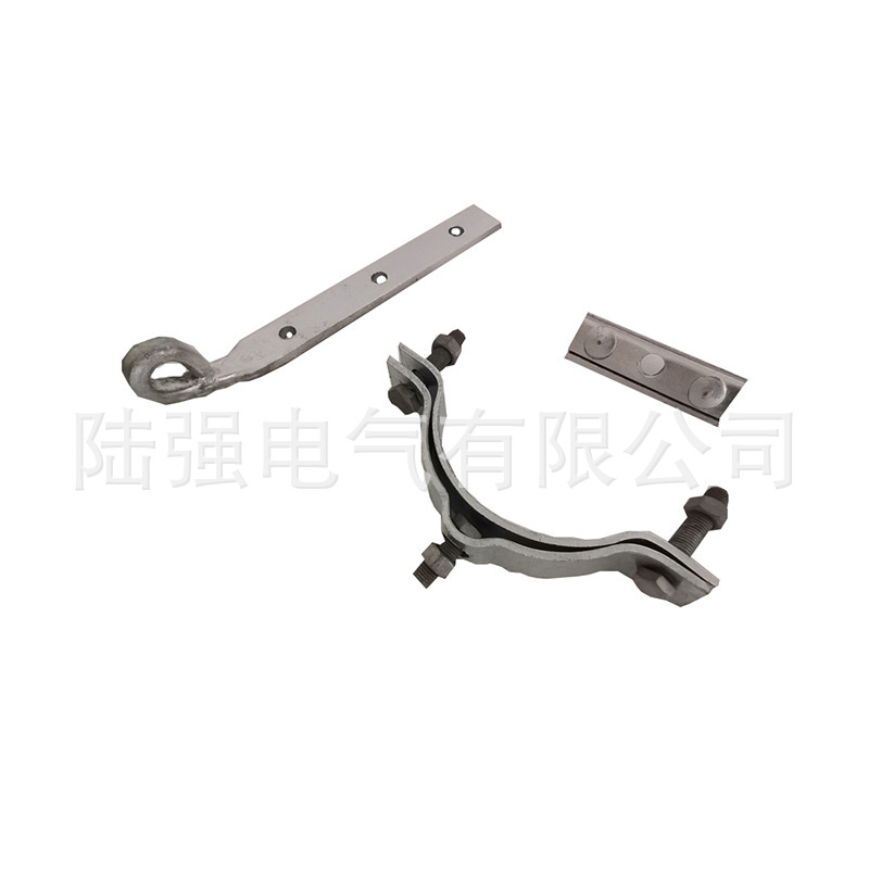 Hot dip galvanized single and double hanging wire hoop pull wire single hanging power communication single and double convex hoop wholesale