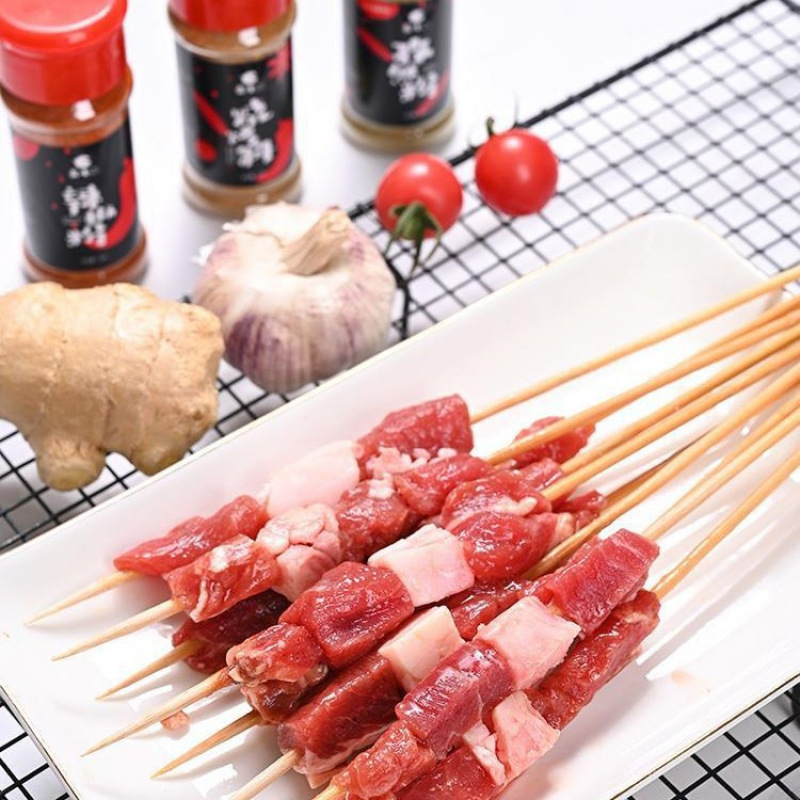 Wholesale Small Skewers for Night Market Barbecue Ingredients, Hot and Cold Skewers, Fried Skewers, Semi-Finished Products, Bowl Chicken and Mutton Skewers
