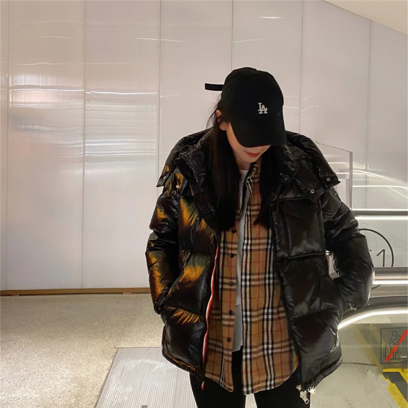 2025 New m Brand Winter down Cotton Jacket for Men and Women, Cross-Border Trade, Korean Version, Classic Loose Thickened Couple's Coat