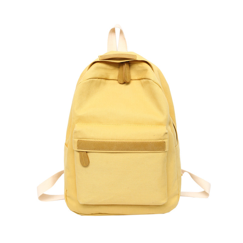 Backpack Women's Japanese-style Simple Fashion Outdoor Backpack Size Girlfriend All-match Junior High School Student Schoolbag Cross-Border