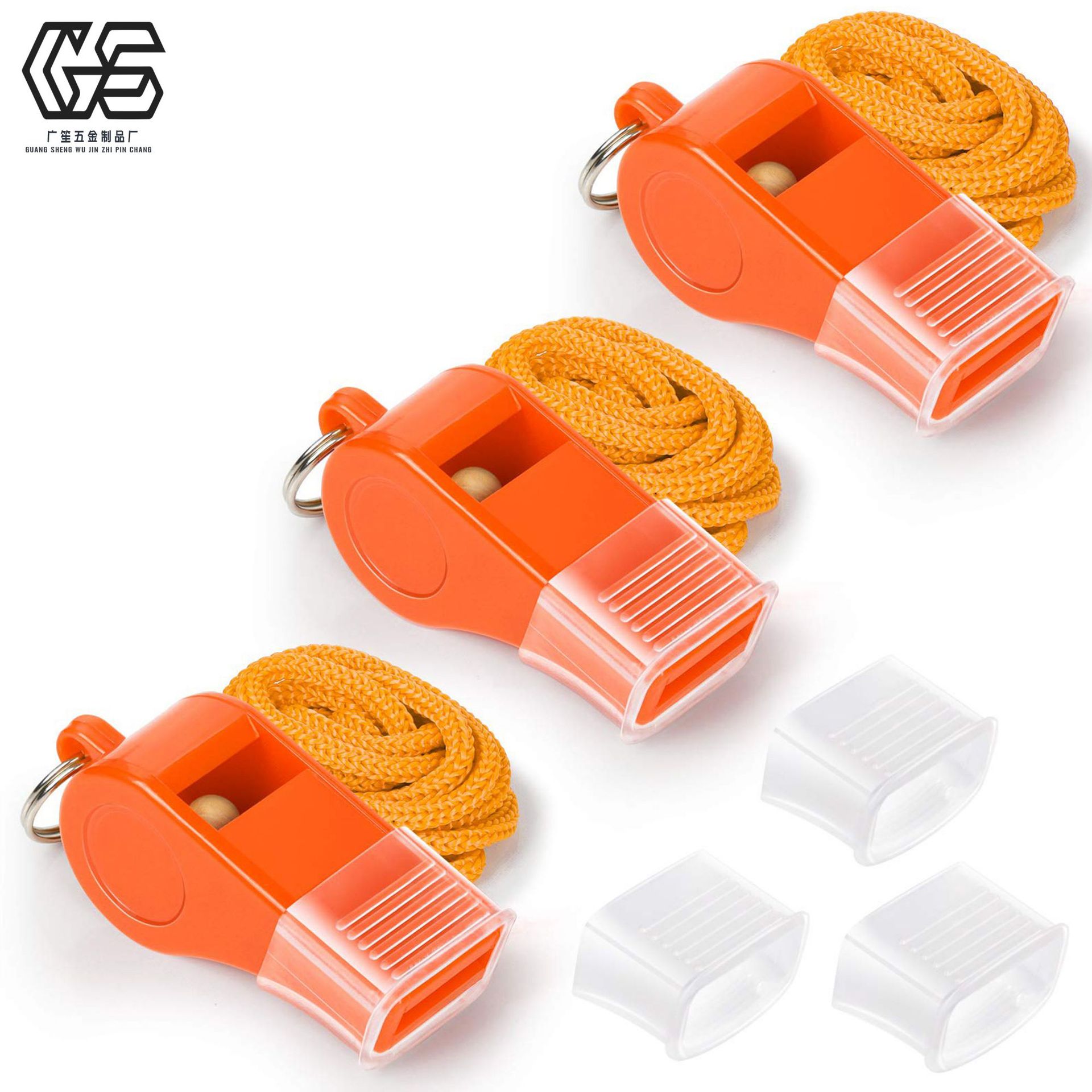 Abs Plastic Whistle Colorful Whistle Cork Bead Whistle