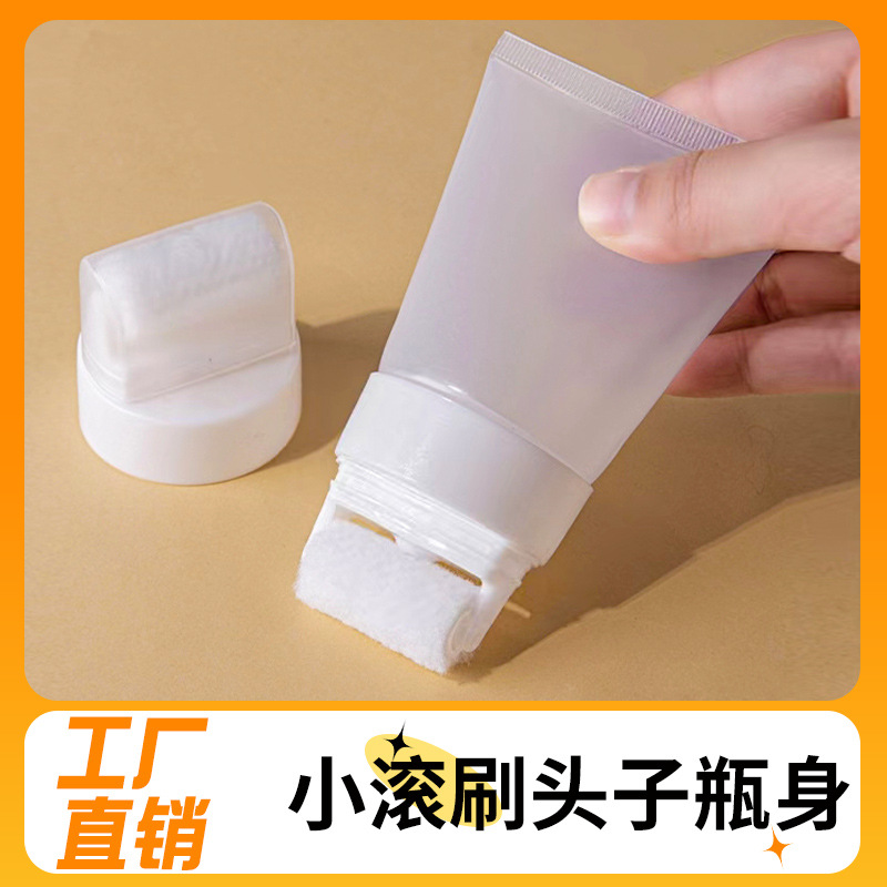 Этикетки и упаковка TEMU, валик для краски, латексная краска для ремонта стен, пустая бутылка