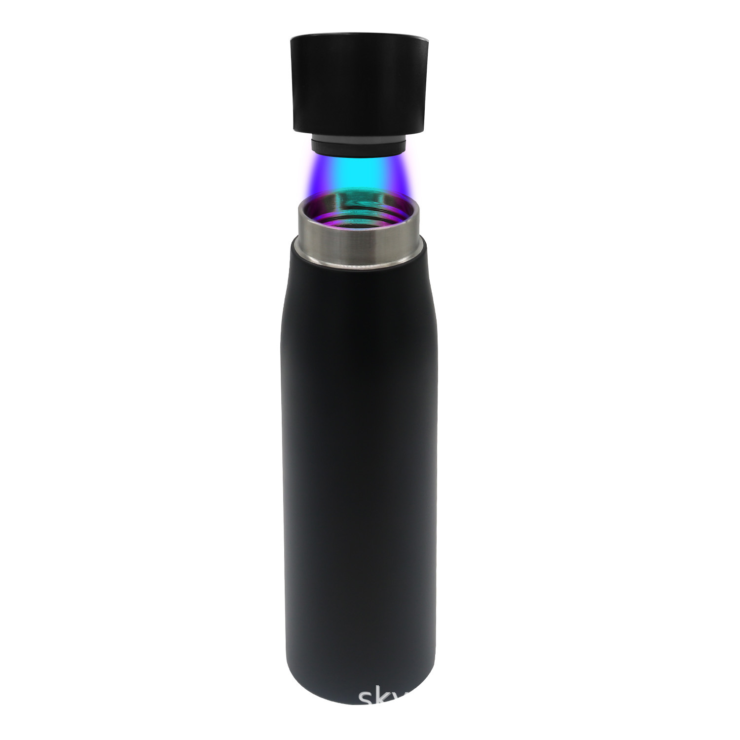 Led Ultraviolet Disinfection Thermos Cup 316 Stainless Steel Sterilization Temperature Display Gift Cup Wholesale USB Charging