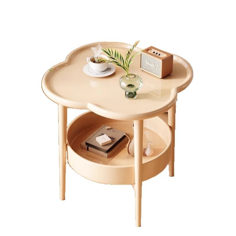 Home Sofa Side Table Living Room Mobile Coffee Table Bedroom Bedside Rack Simple Small Apartment Side Table Mini Table