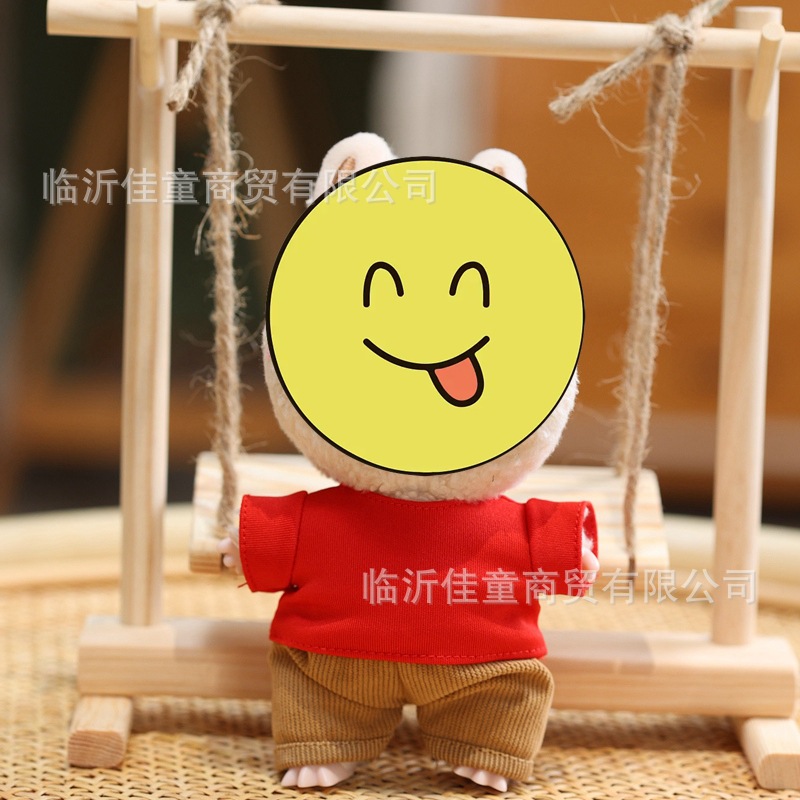 Shorts Suitable for 17cm Rag Doll Clothes Doll Pendant Small Pants Replacement Clothes Small Doll Accessories Wholesale