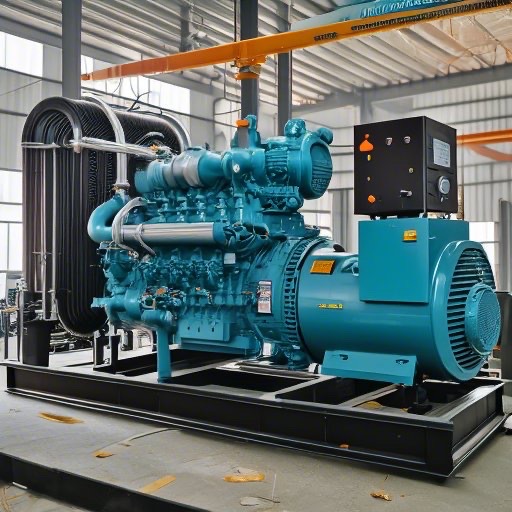 Exported Russian Natural Gas Generator Set, Multi-Power Silent Box, Mine Backup Lng Gas Generator