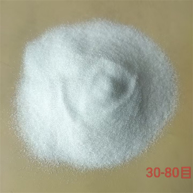 in stock transparent glass sand sand blasting derusting polishing landscaping decoration swimming pool water filter irregular broken glass block