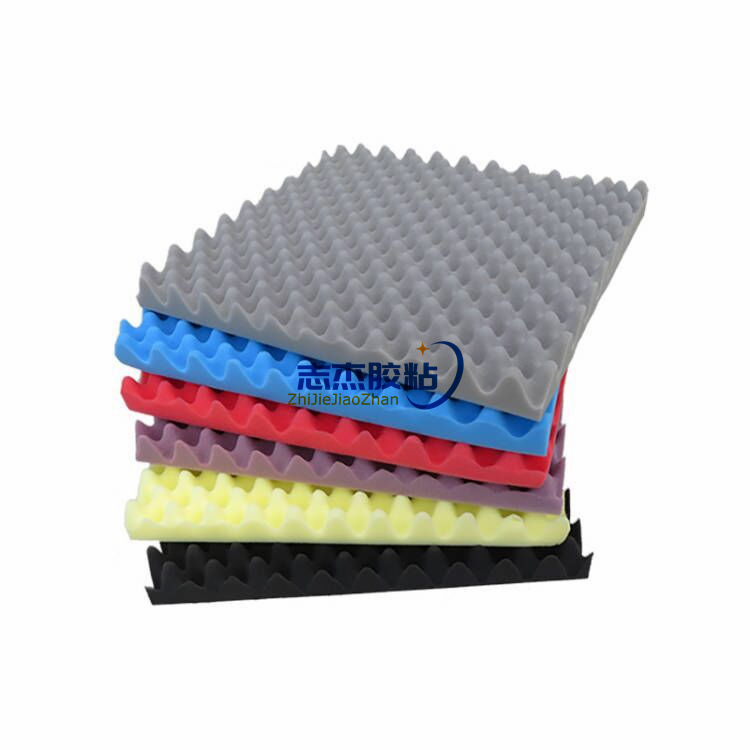 Sound-absorbing sponge recording studio KTV sound-proof sponge wave sponge egg sponge can fit adhesive sponge
