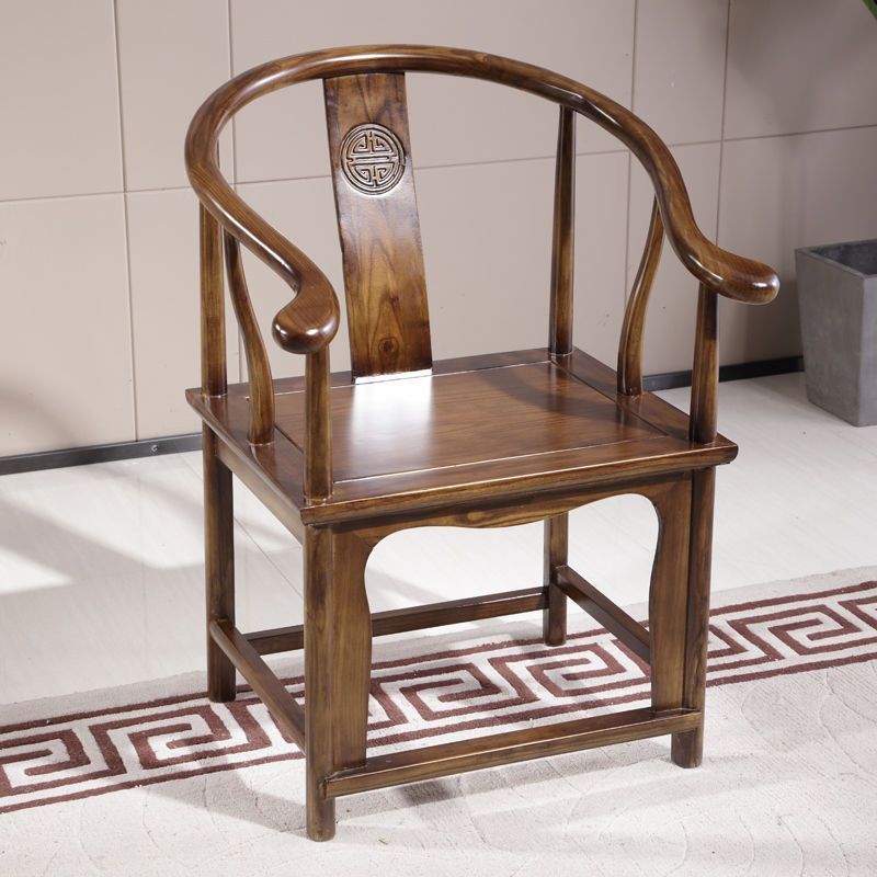 Solid Wood Armchair, New Chinese Style Armchair, Tea Drinking Chair, Home Restaurant, Teahouse, Hotel Tea Table, Dining Chair, Master Chair, Antique Style Chair