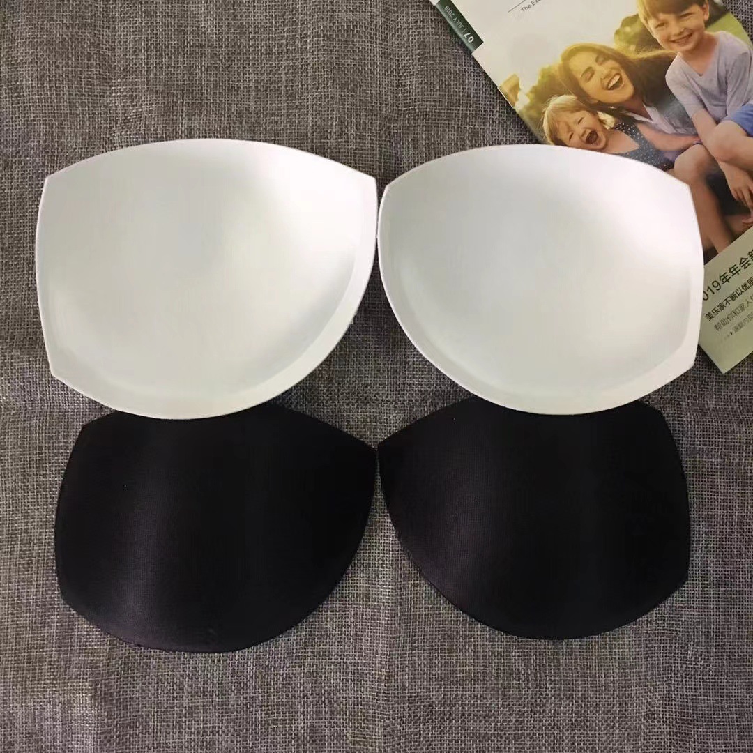 Spot wholesale (1.3cm) for the United States back wrapped chest tube chest split cut corner Cup sponge chest pad insert