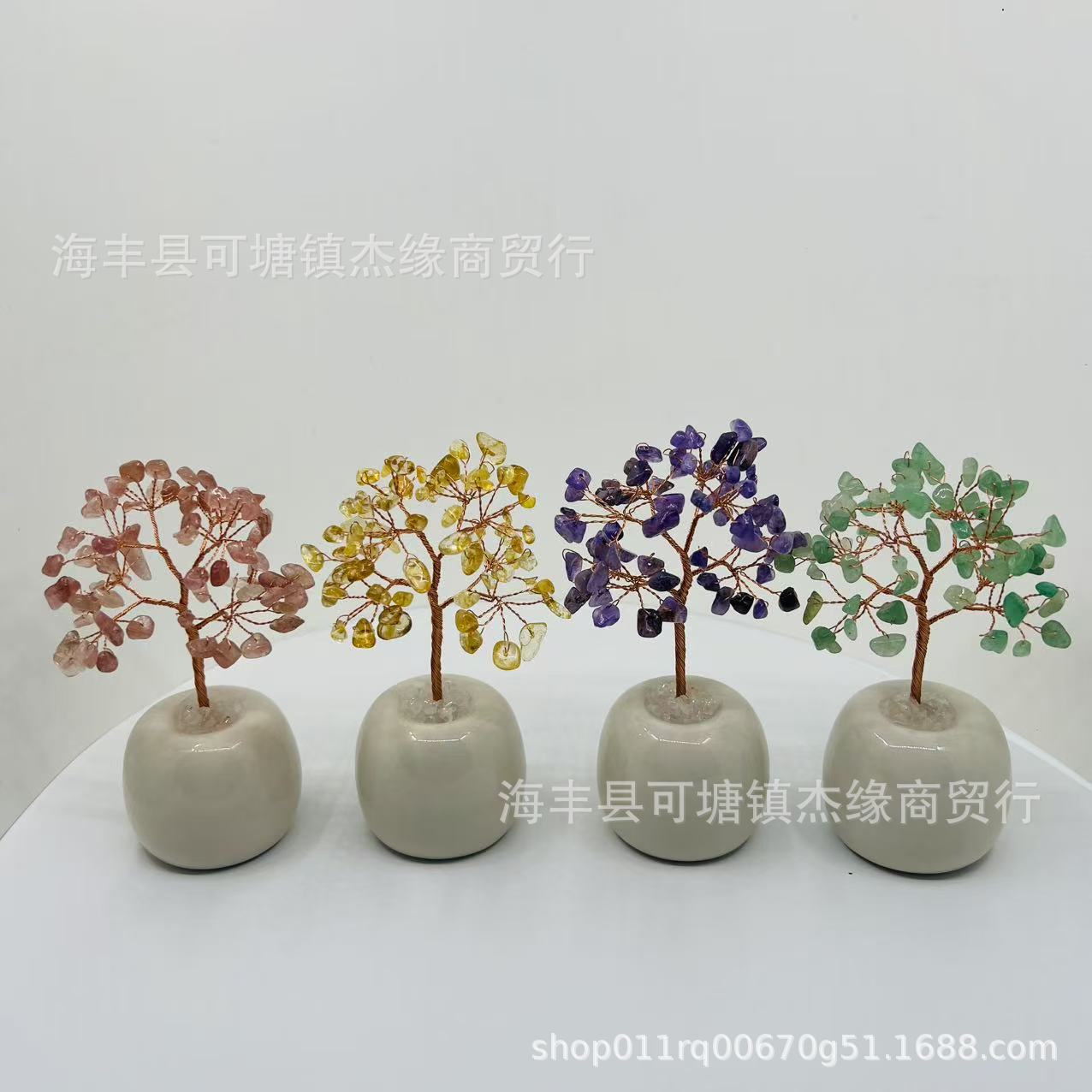 Орнаменты кристаллического дерева для офиса, домашний декор, подарок на новоселье, аметистовое дерево