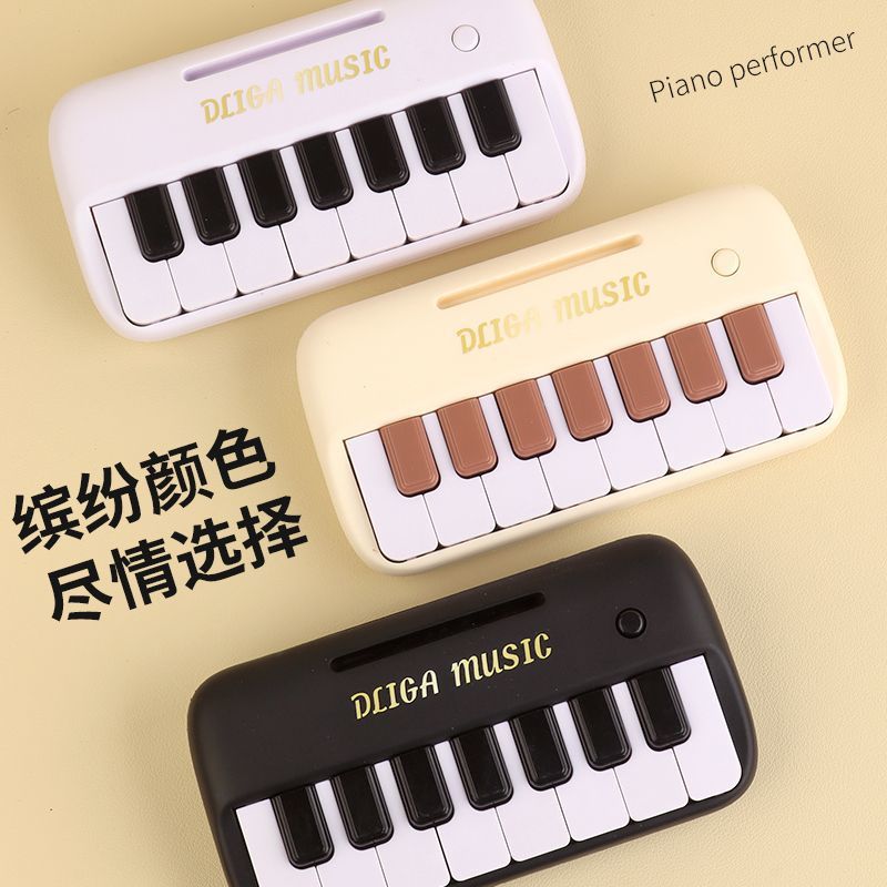 Electronic Keyboard Kidsren's Toy Beginner Pocket Mini Piano Can Play Poisonous Music Multi-Function Keyboard Instrument for Girls