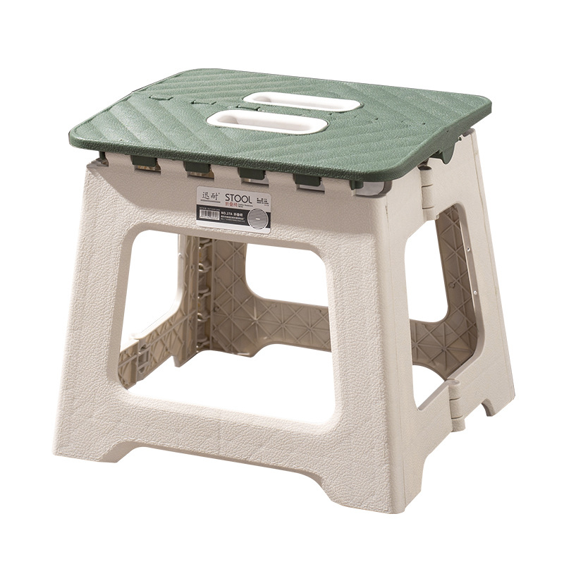 Folding Stool, Small Low Stool, Kindergarten Children's Small Bench, Folding Chair, Household Daily Use Shoe-Changing Stool, Cross-Border Plastic