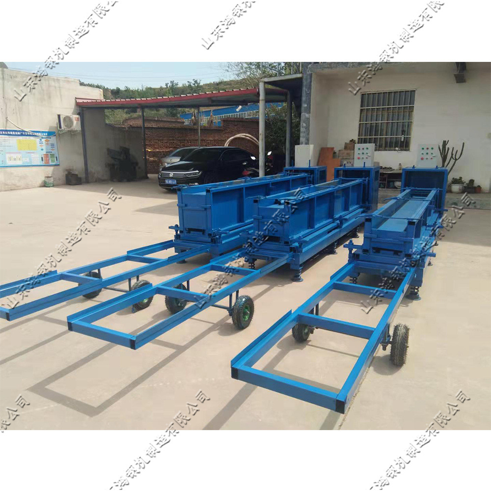 Building building smoke exhaust flue making equipment chimney tube forming machine cement flue rapid forming machine