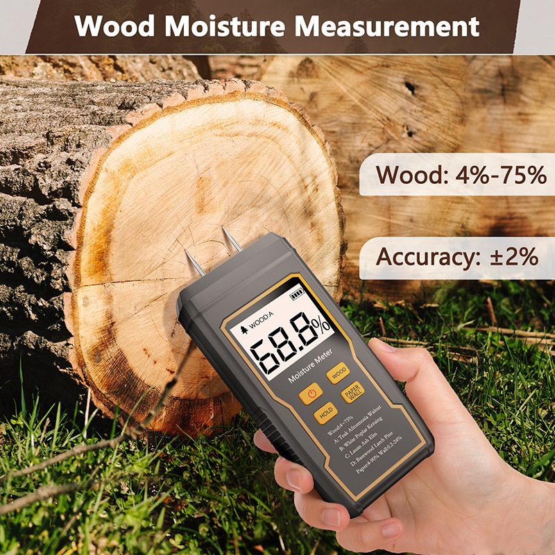 Заводской влагомер для древесины и картона