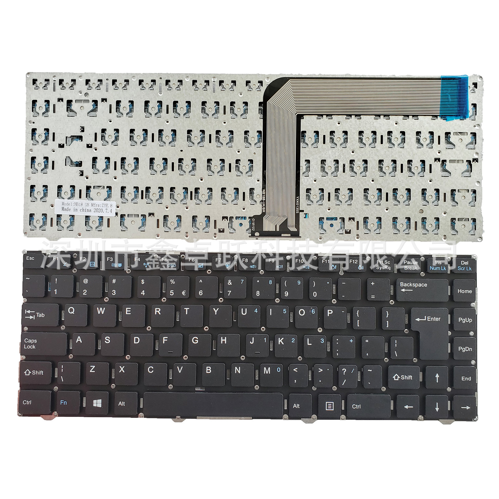 UI для Acer ONE Z1402 Z1401-N2940 Z1401-C283 Z1401-C2XW клавиатура